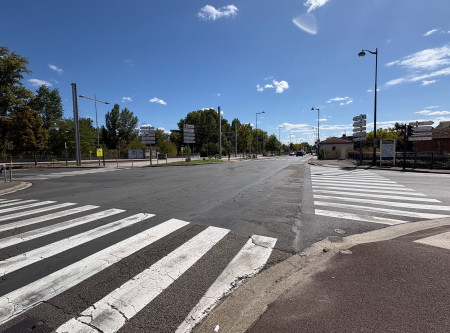 la  route  de Toulouse... toute neuve dans ...3 ans